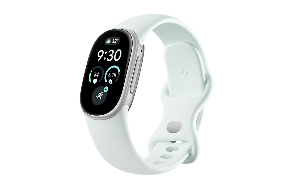 Fitbit Edge Fitness Tracker | Polished Silver/Fog