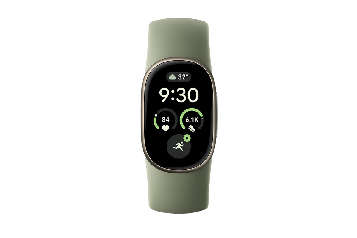 Fitbit Edge Fitness Tracker | Satin Pyrite/Olive-2