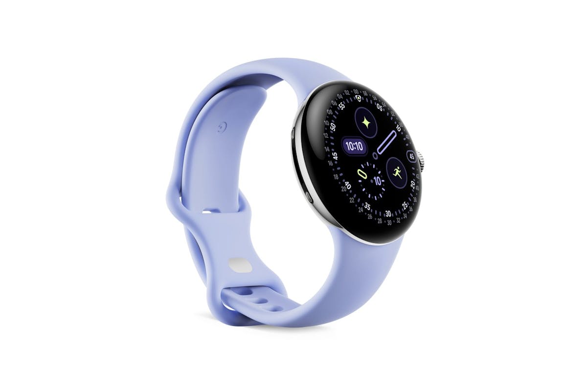 Google Pixel Watch 4 | 41mm | WiFi | Iris/Silver-4