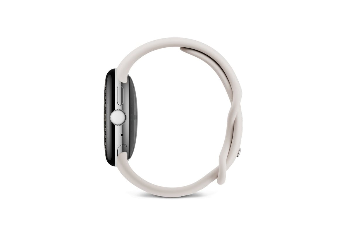 Google Pixel Watch 4 | 45mm | WiFi | Silver/Porcelain-3