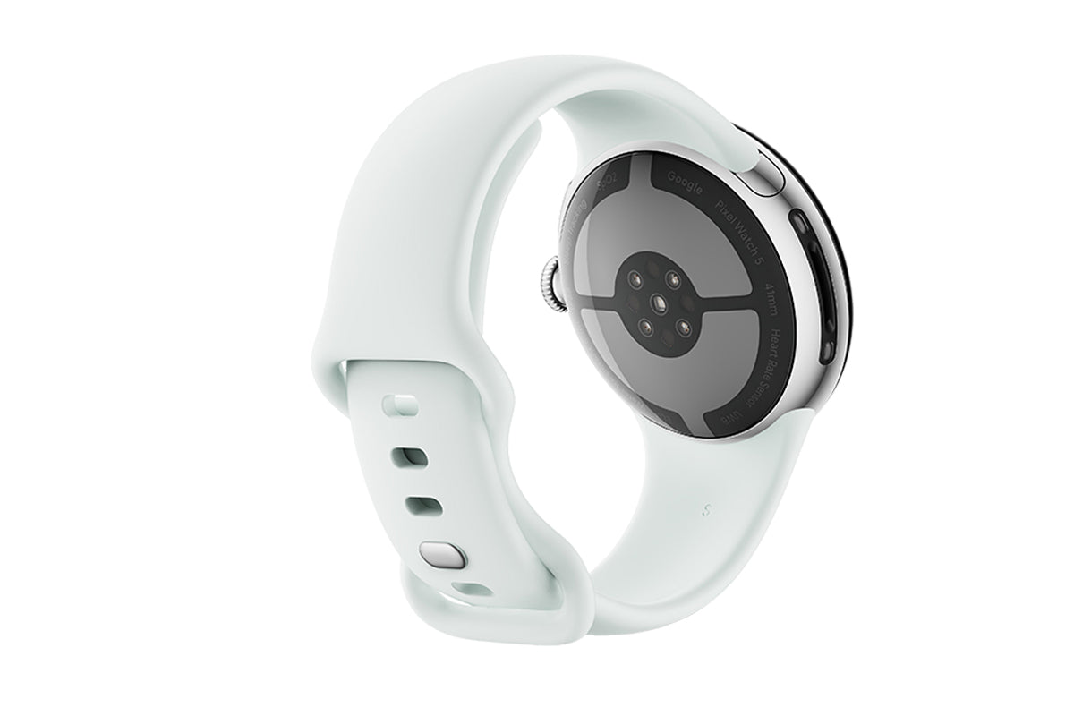 Google Pixel Watch 5 | 41mm | Polished Silver/Fog-4