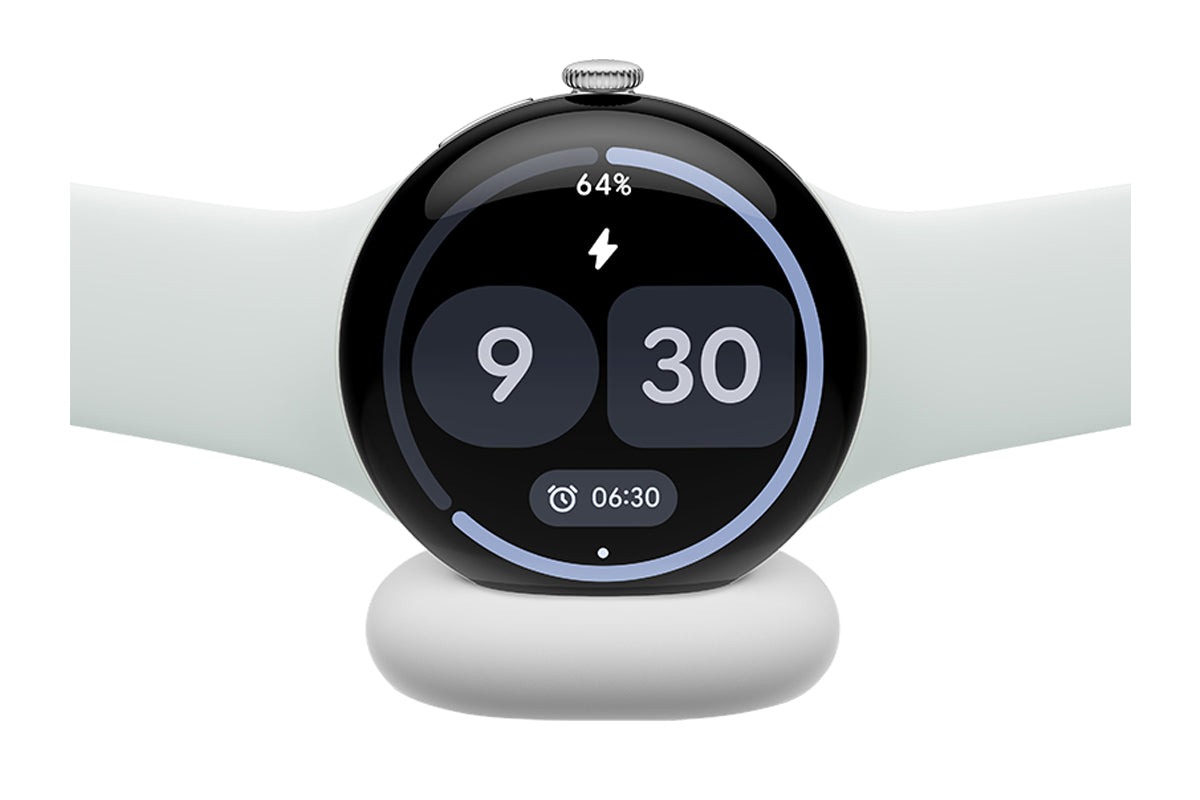 Google Pixel Watch 5 | 45mm | Polished Silver/Fog-4