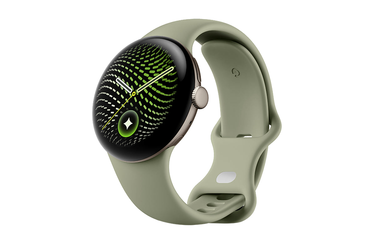 Google Pixel Watch 5 | 45mm | Satin Pyrite/Olive