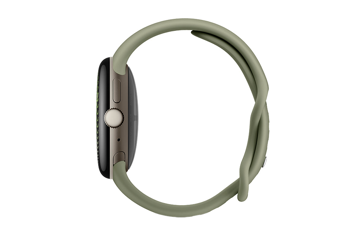 Google Pixel Watch 5 | 45mm | Satin Pyrite/Olive-5