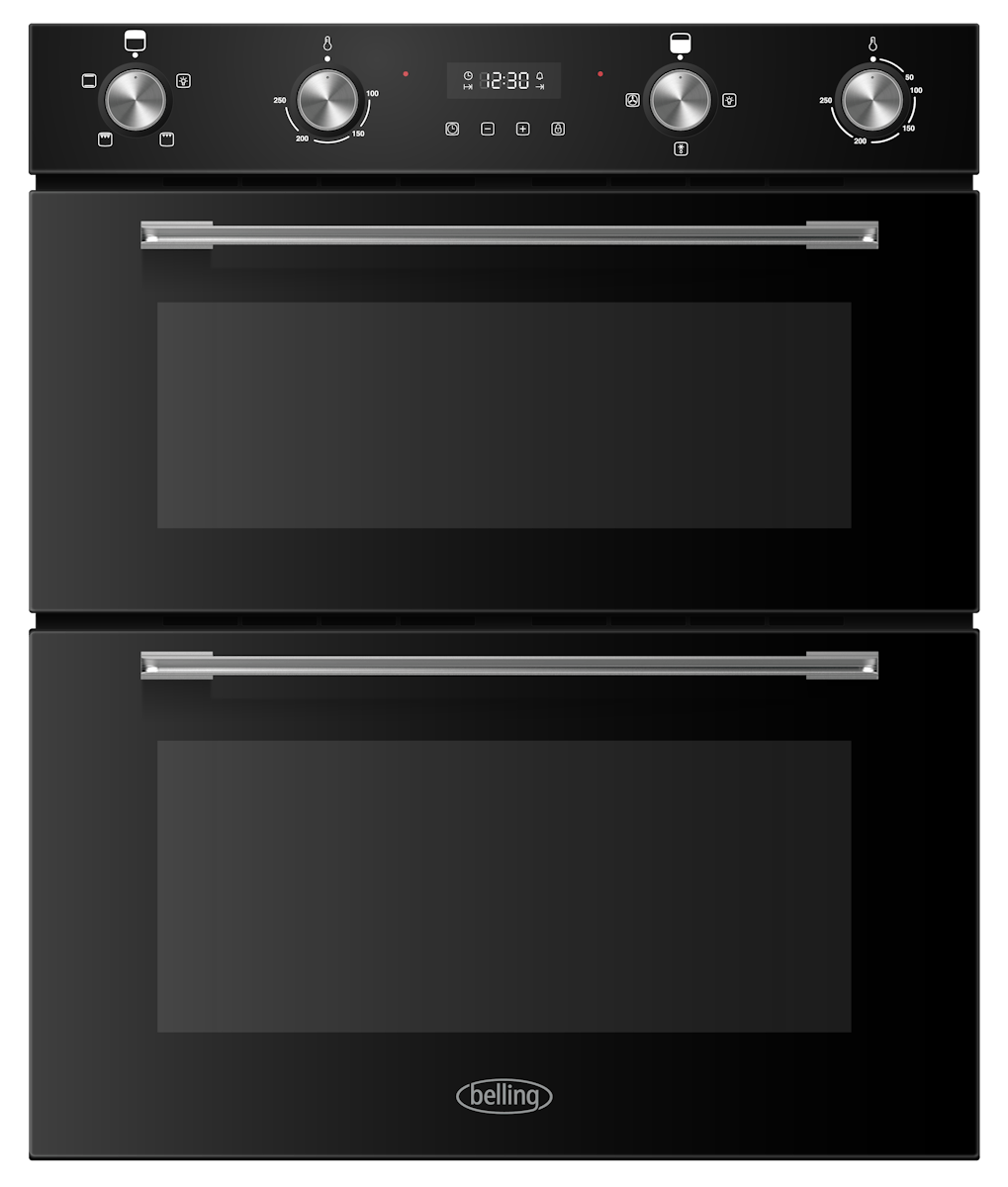 Belling Built-in Double Oven | BI704FPBK