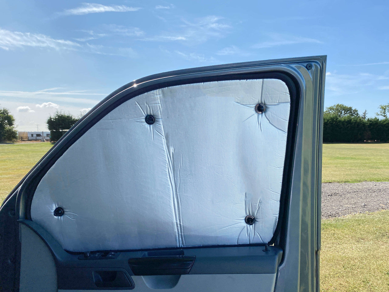 Internal Blackout Insulated Blind Set | For Vw T5/t6 Campervans | Polyester | 3 Piece Set-4