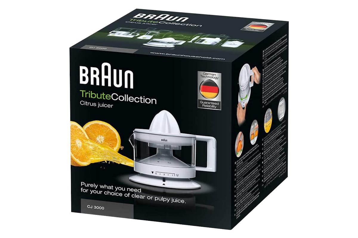 Braun TributeCollection Citrus Juicer | CJ3000 | White-7