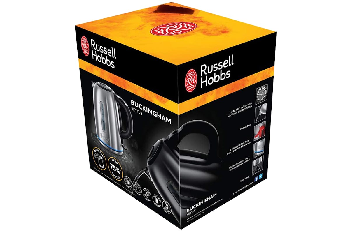Russell Hobbs 1.7L Buckingham Quiet Boil Kettle | 20460 | Stainless Steel-9