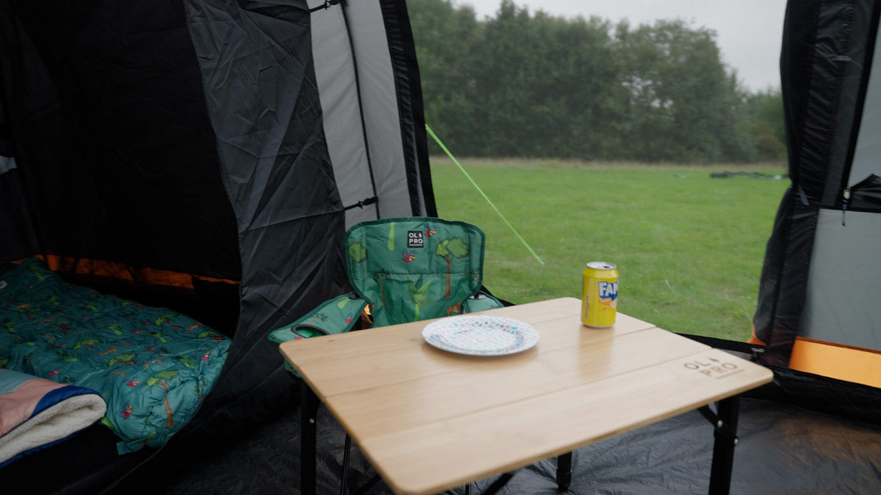 Kids Camping Chair | Jungle Themed | Steel Frame | Compact Size-2