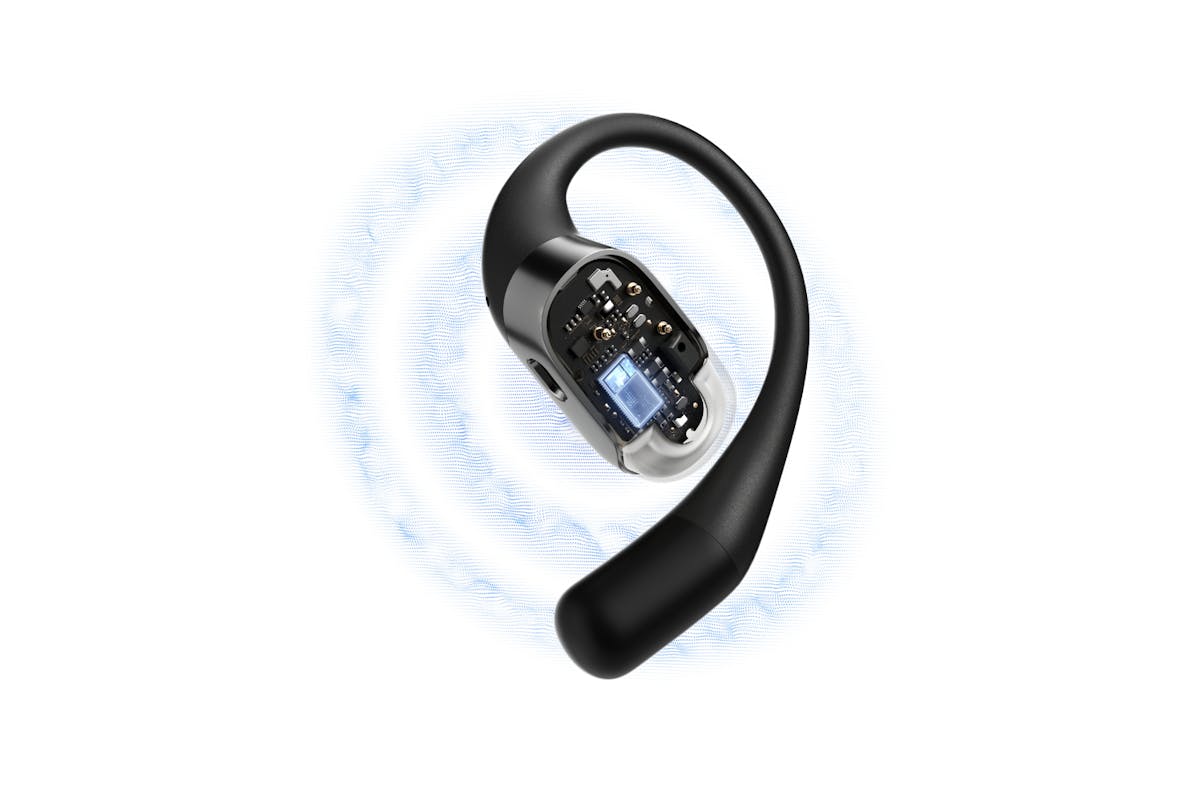 Shokz OpenFit True Wireless Earbuds | Black-3