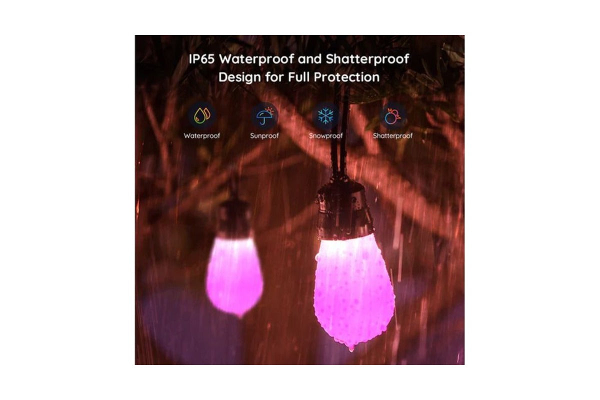 Govee Outdoor String Lights RGBIC 15M | H70202B1-4