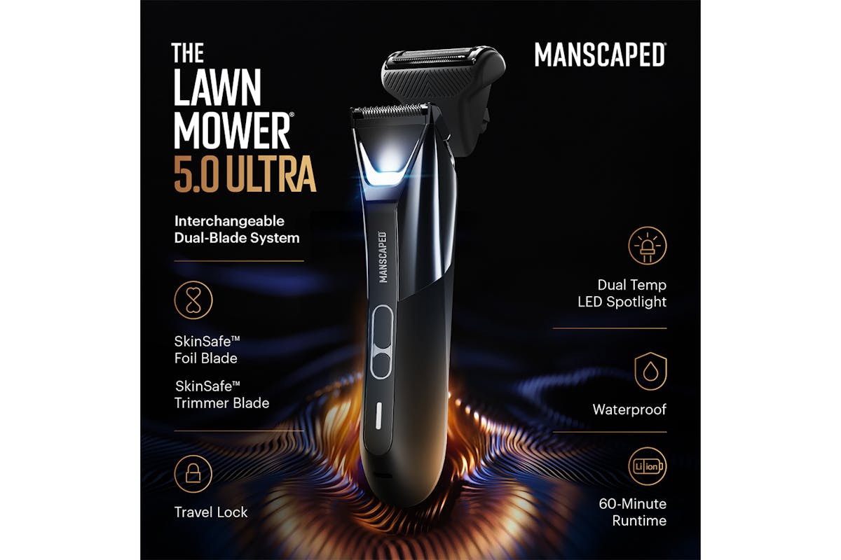 Manscaped The Lawn Mower 5.0 Ultra Hair Trimmer Essentials Kit | 75-00015-6