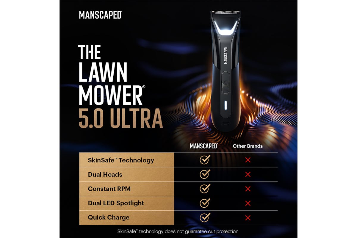 Manscaped The Lawn Mower 5.0 Ultra Hair Trimmer Essentials Kit | 75-00015-7