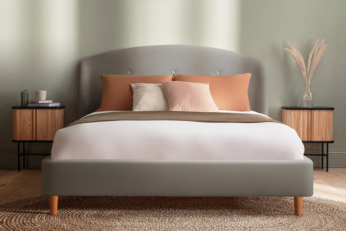 Silentnight | Evana Bed Frame with Beech Leg | King | 5ft | Colour Options-10