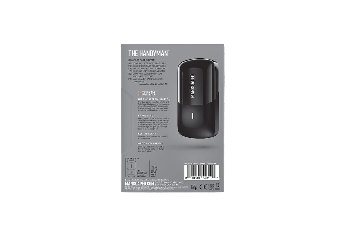 Manscaped The Handyman Compact Face Shaver | 30-00150-9