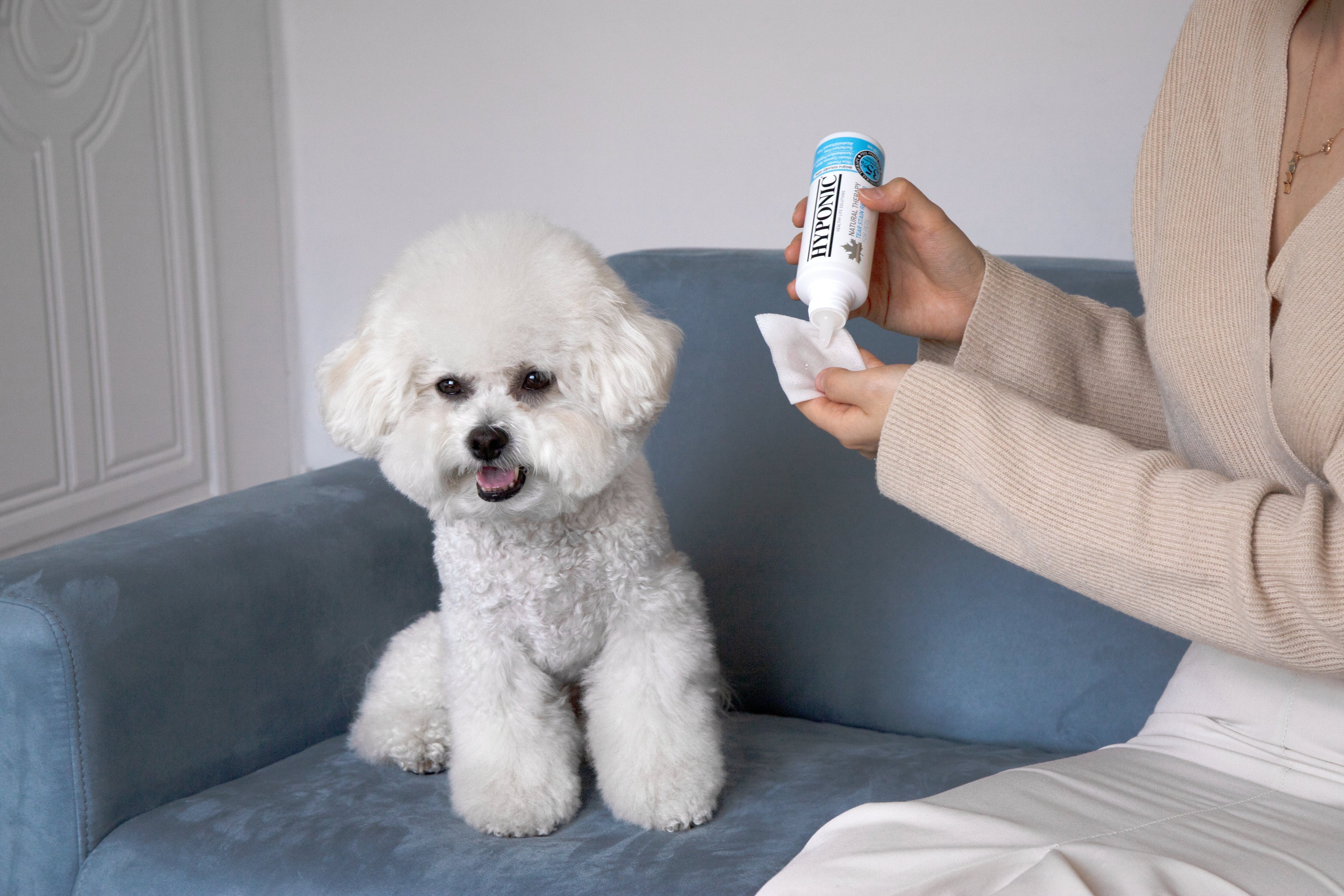 Hyponic Tear Stain Remover | Pet Grooming And Hygiene | Eye Cleaning Solutions-3