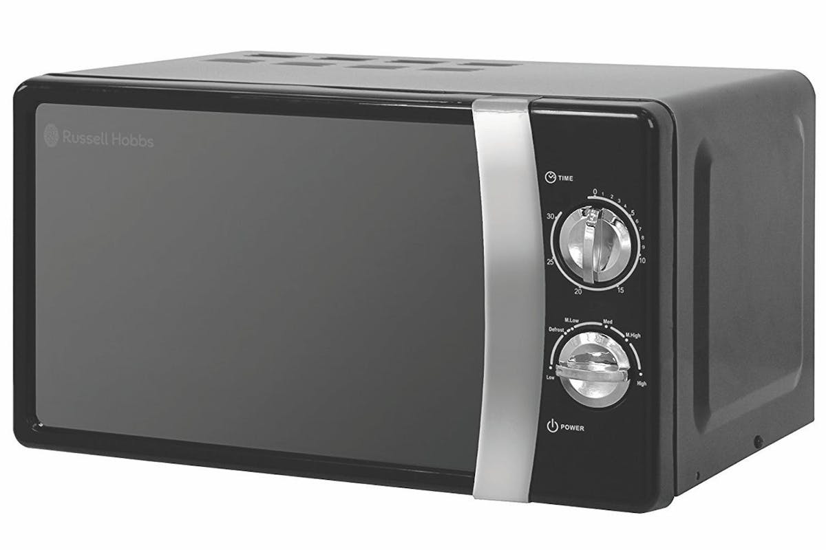 Russell Hobbs 17L 700W Freestanding Solo Microwave | RHMM701B | Jet Black-2
