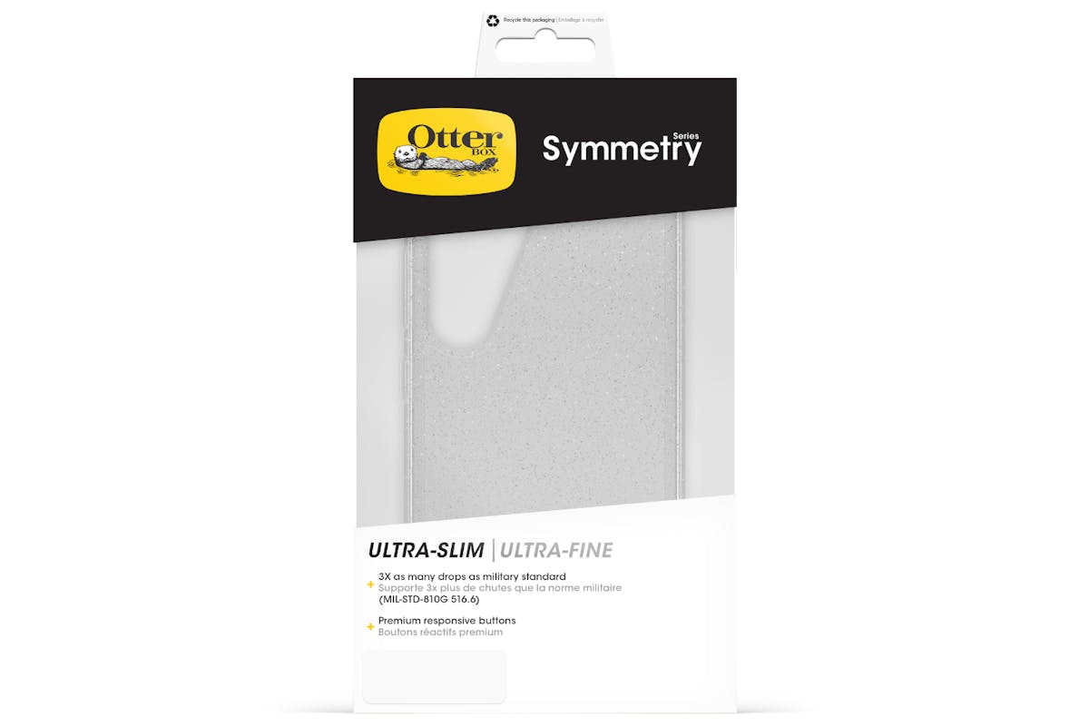 OtterBox Symmetry Series Samsung Galaxy S24 Case | Stardust Clear Glitter-5