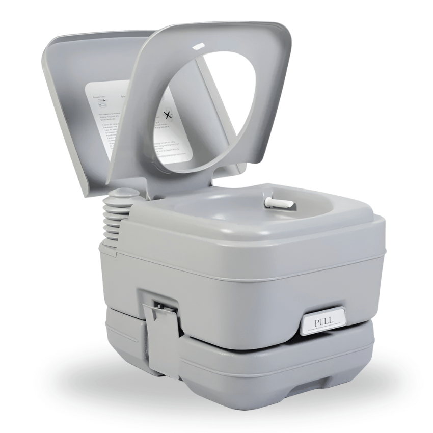 Olpro 10 Litre Camping Toilet | Portable | Polyethylene-3