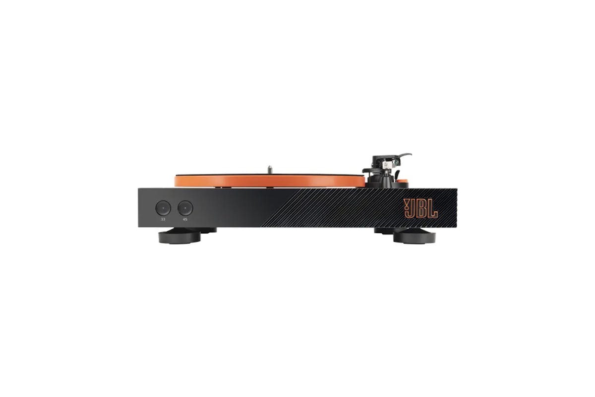 JBL Spinner Bluetooth Turntable Vinyl Record Player | Black/Orange-6