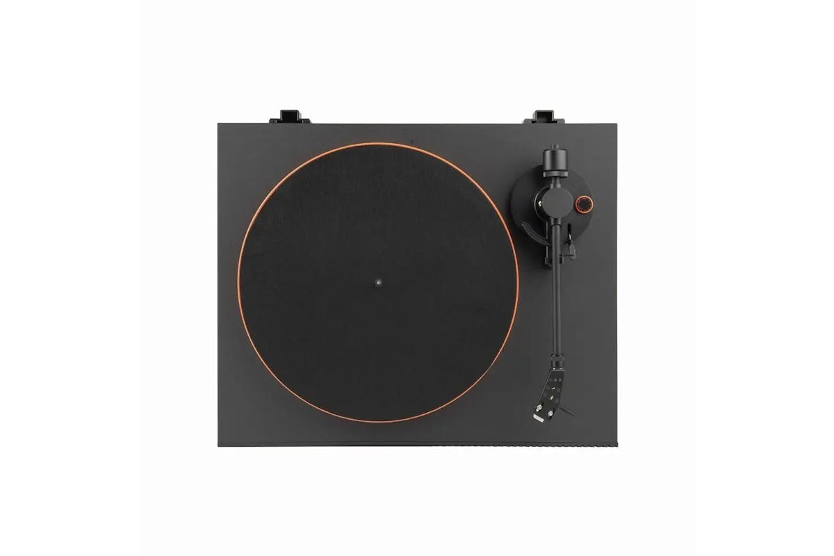JBL Spinner Bluetooth Turntable Vinyl Record Player | Black/Orange-7