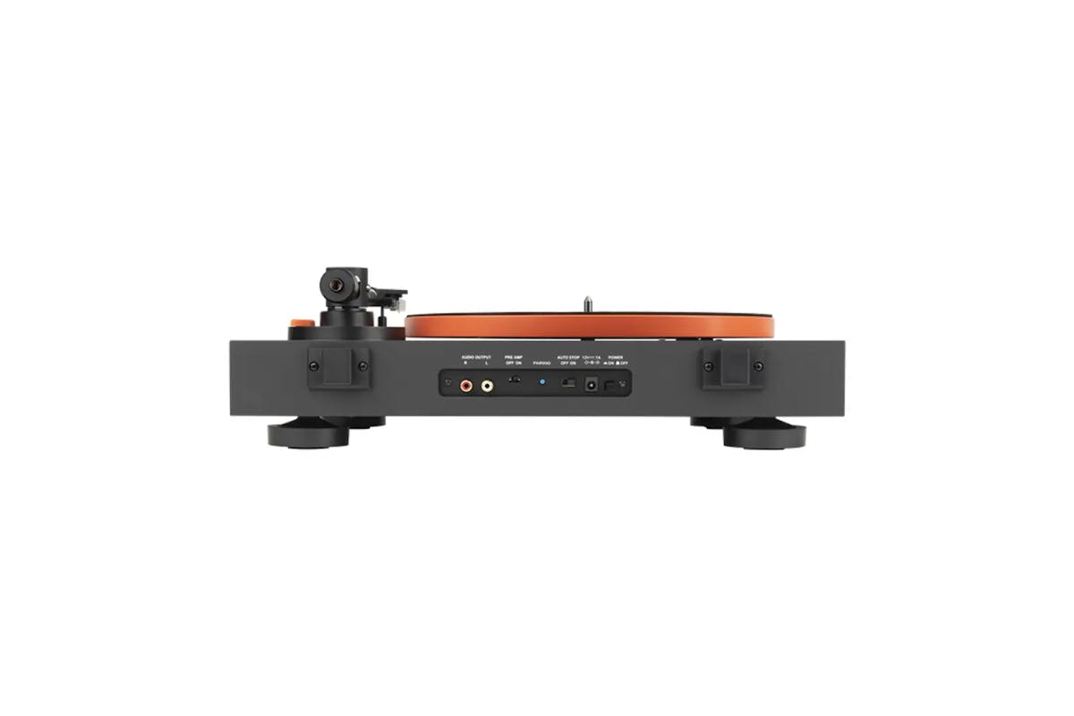 JBL Spinner Bluetooth Turntable Vinyl Record Player | Black/Orange-9