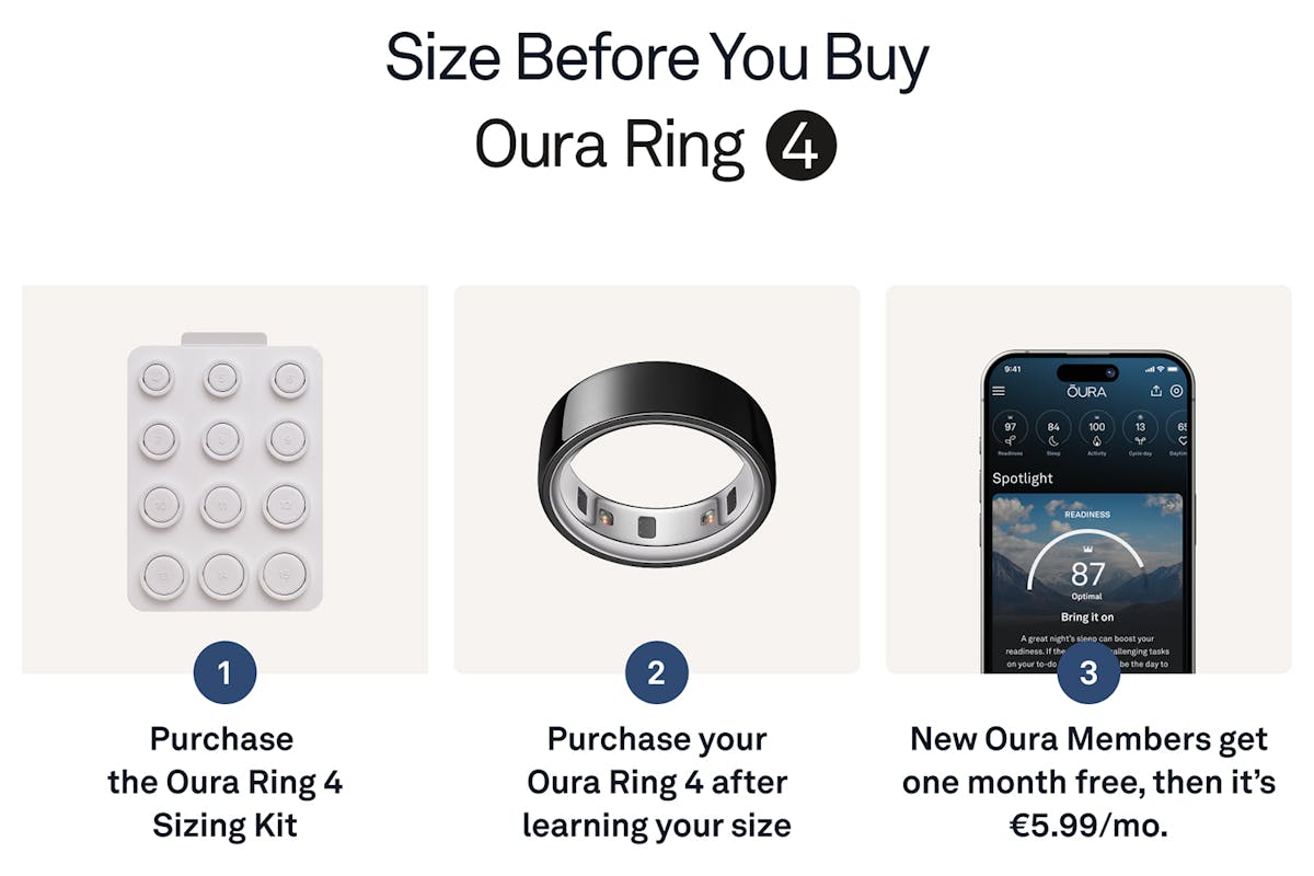 Oura Ring 4 | Size 12 | Black-10