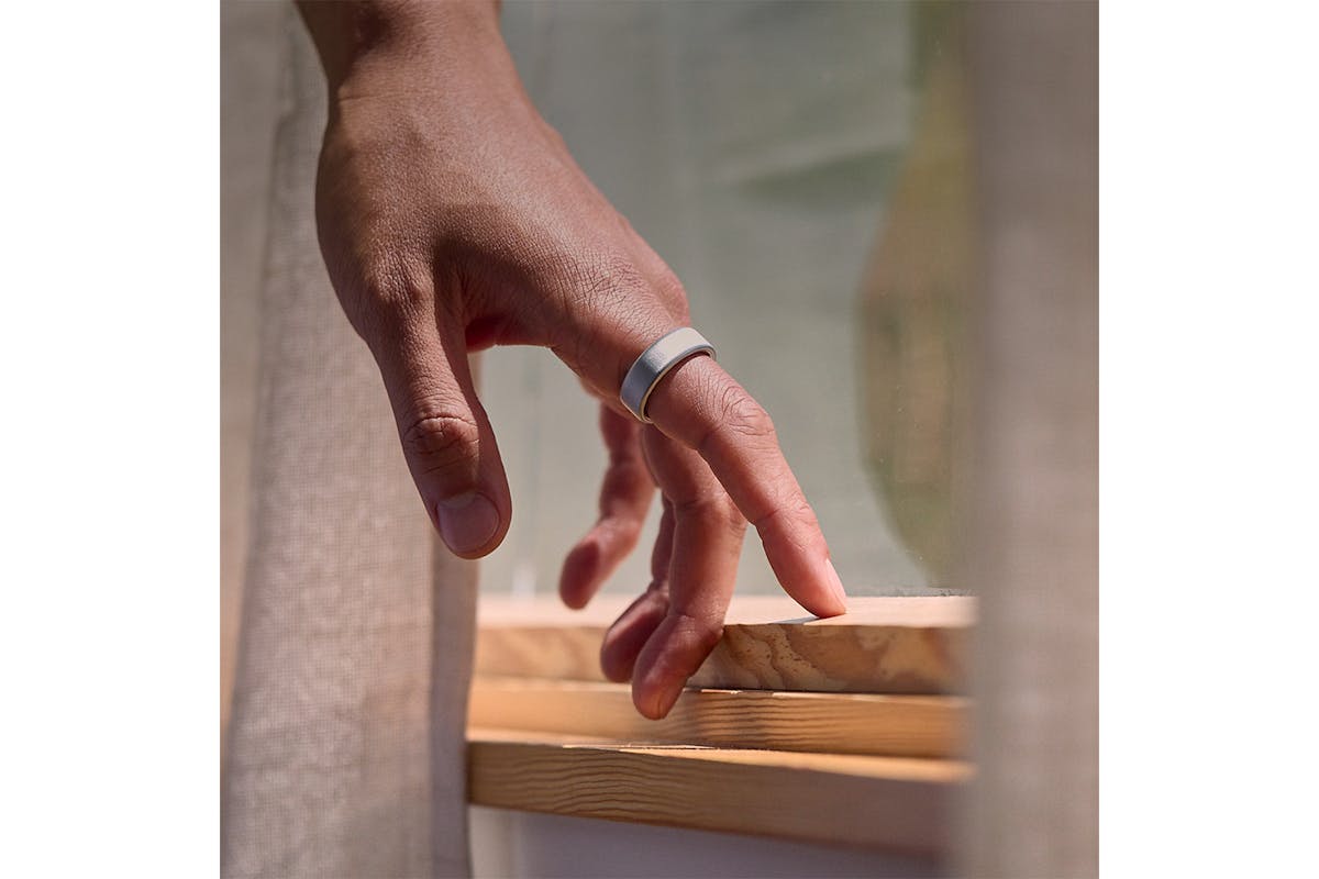 Oura Ring 4 | Size 13 | Brushed Silver-13