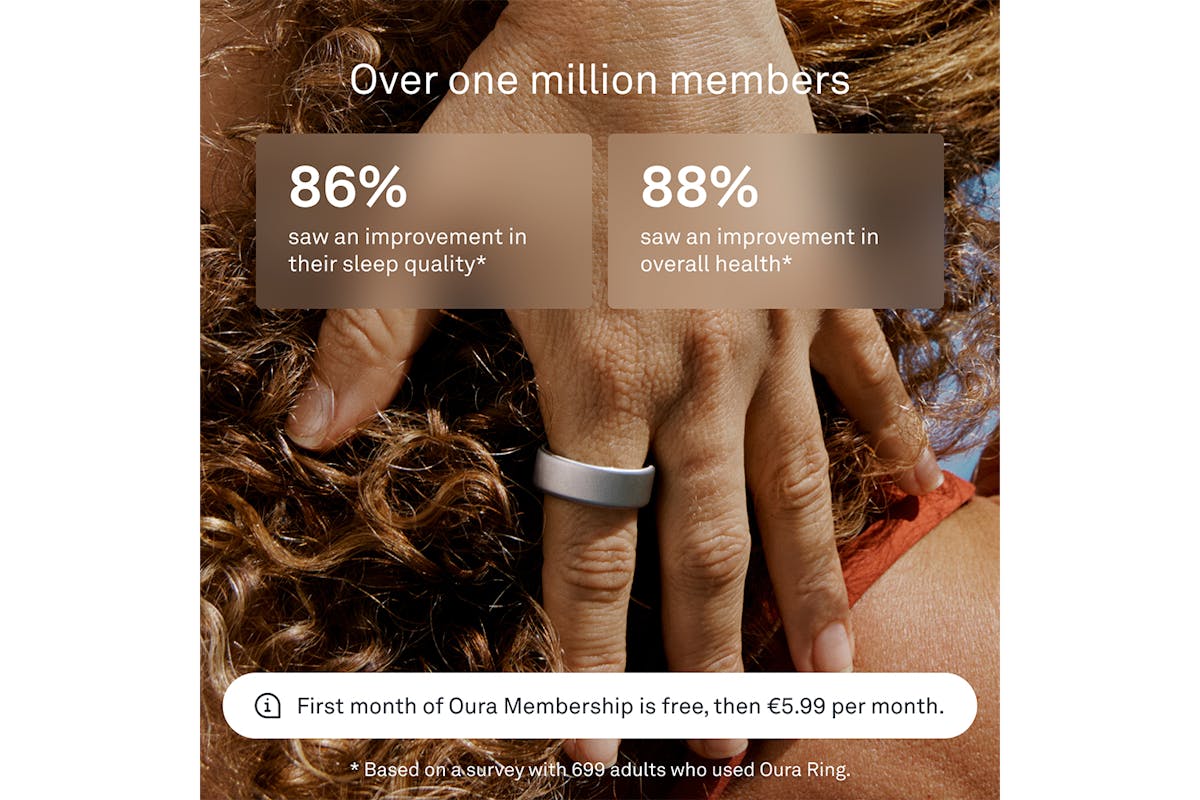 Oura Ring 4 | Size 4 | Brushed Silver-14