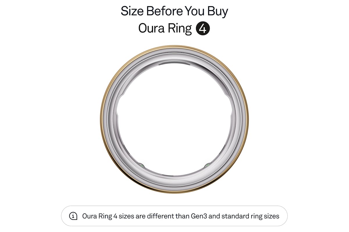 Oura Ring 4 | Size 12 | Gold-2