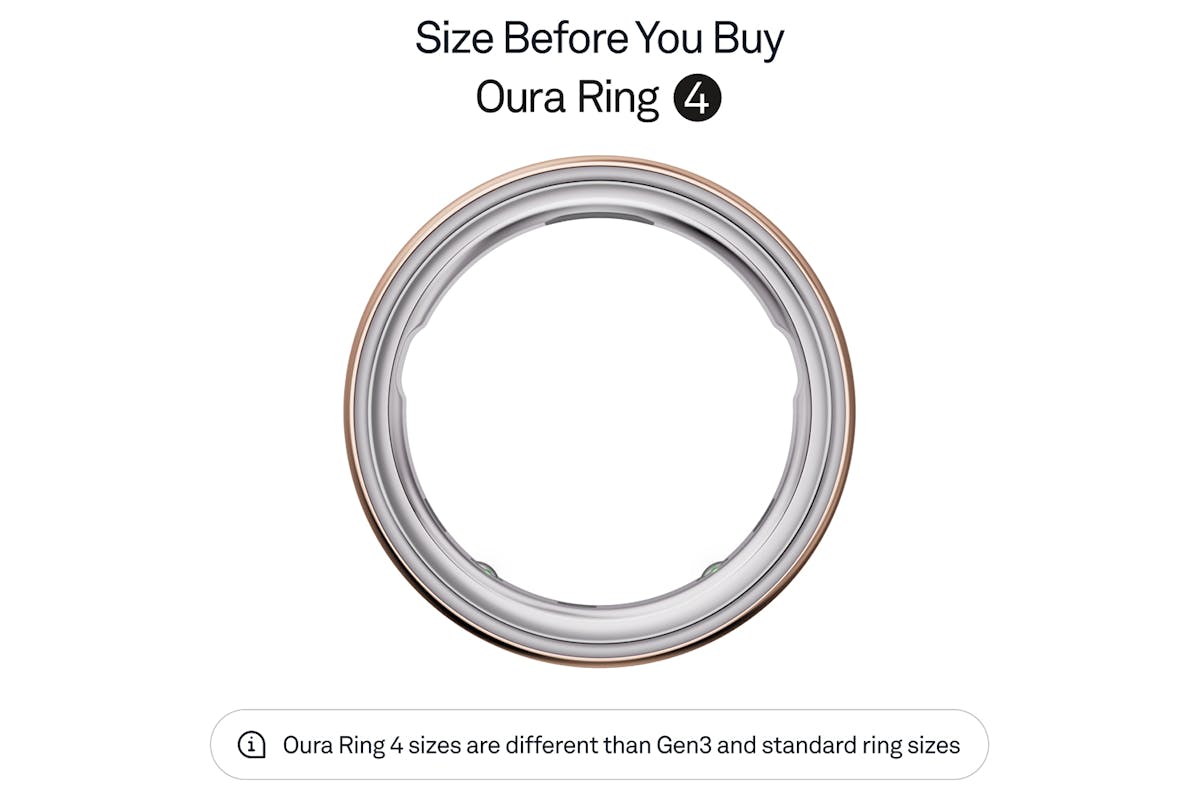 Oura Ring 4 | Size 8 | Rose Gold-10