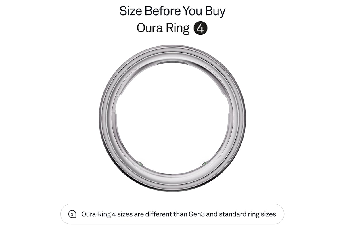 Oura Ring 4 | Size 9 | Silver-2