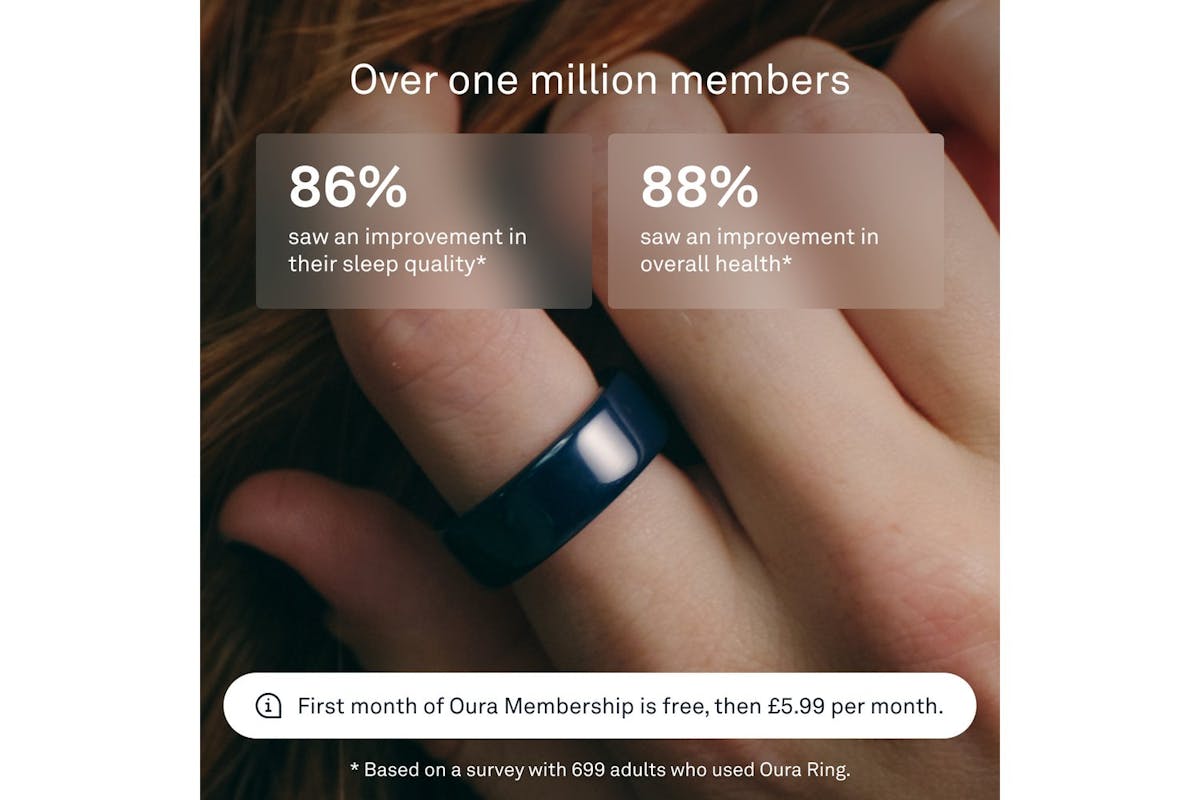 Oura Ring 4 Ceramic | Size 9 | Midnight-7