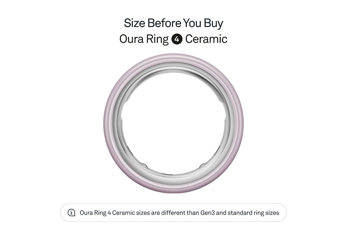 Oura Ring 4 Ceramic | Size 4 | Petal-2