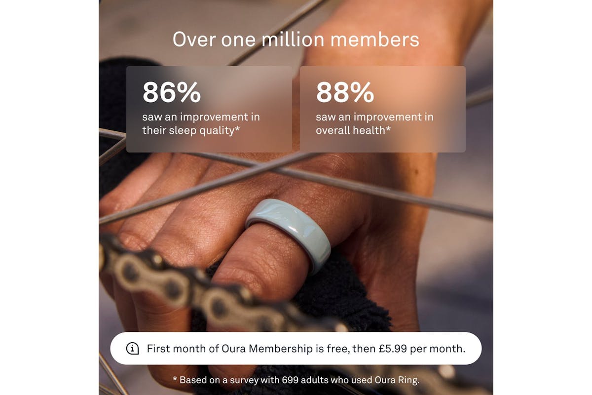 Oura Ring 4 Ceramic | Size 15 | Tide-7