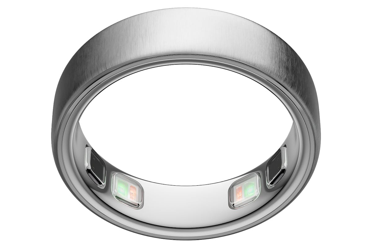 Oura Ring 5 | Size 11 | Brushed Silver