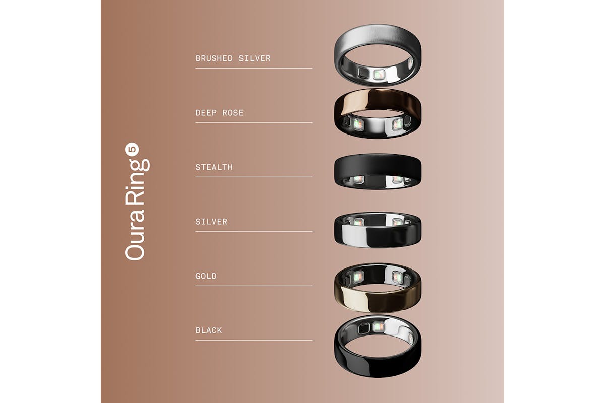 Oura Ring 5 | Size 12 | Deep Rose-7