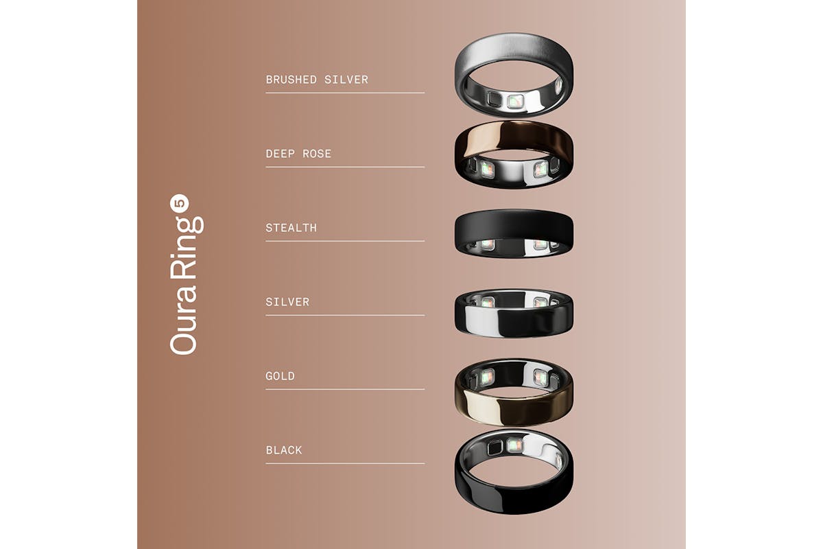 Oura Ring 5 | Size 7 | Deep Rose-7