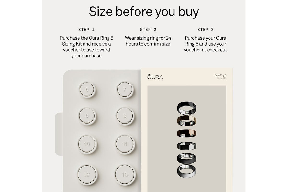 Oura Ring 5 | Size 13 | Stealth-6