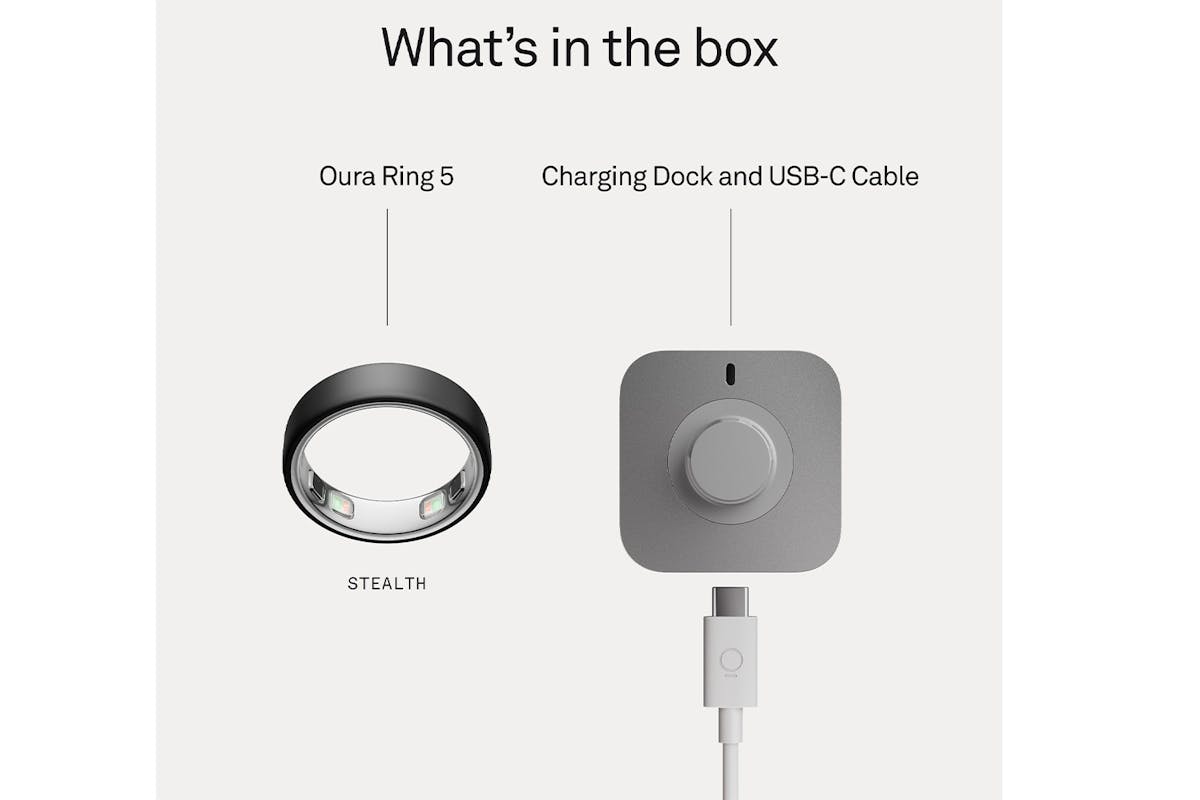 Oura Ring 5 | Size 13 | Stealth-8