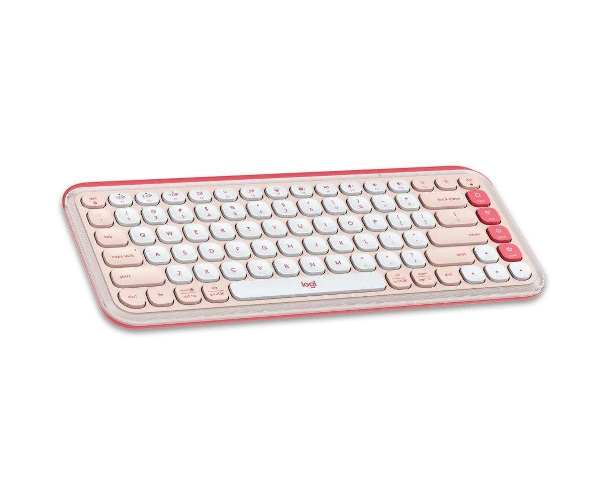 Logitech POP Icon wireless Keyboard  | Rose-2