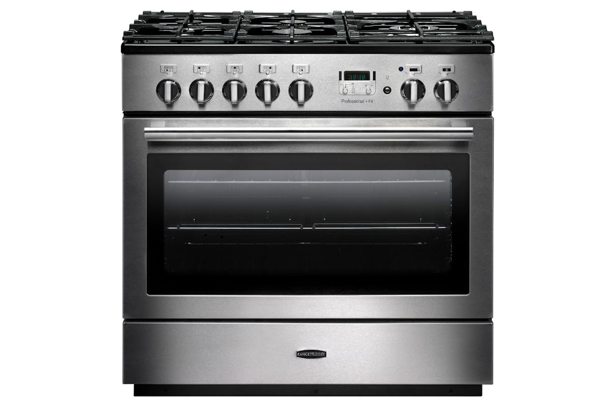 Rangemaster Pro Plus FXP 90cm Dual Fuel Range Cooker | PROP90FXPDFFSSC | Stainless Steel