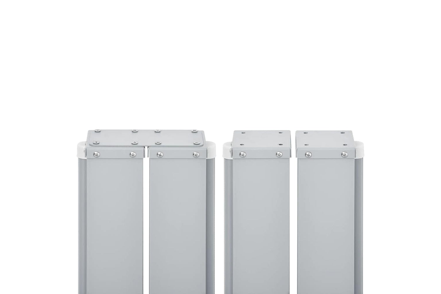 vidaXL 48455 Retractable Side Awning Cream 140x600cm-9