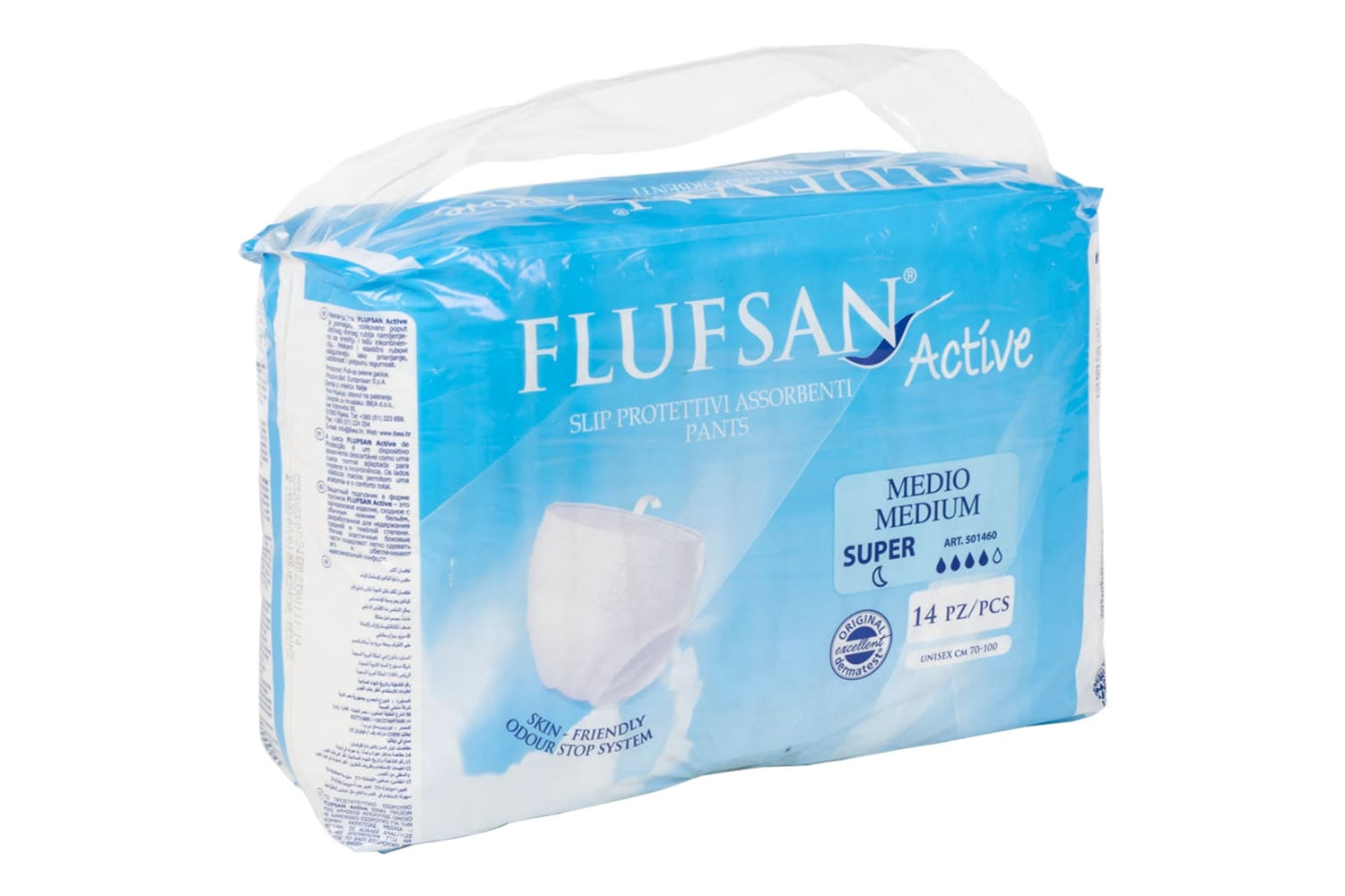 vidaXL 4008045 Flufsan Incontinence Pants For Adults 14 Pcs Size M