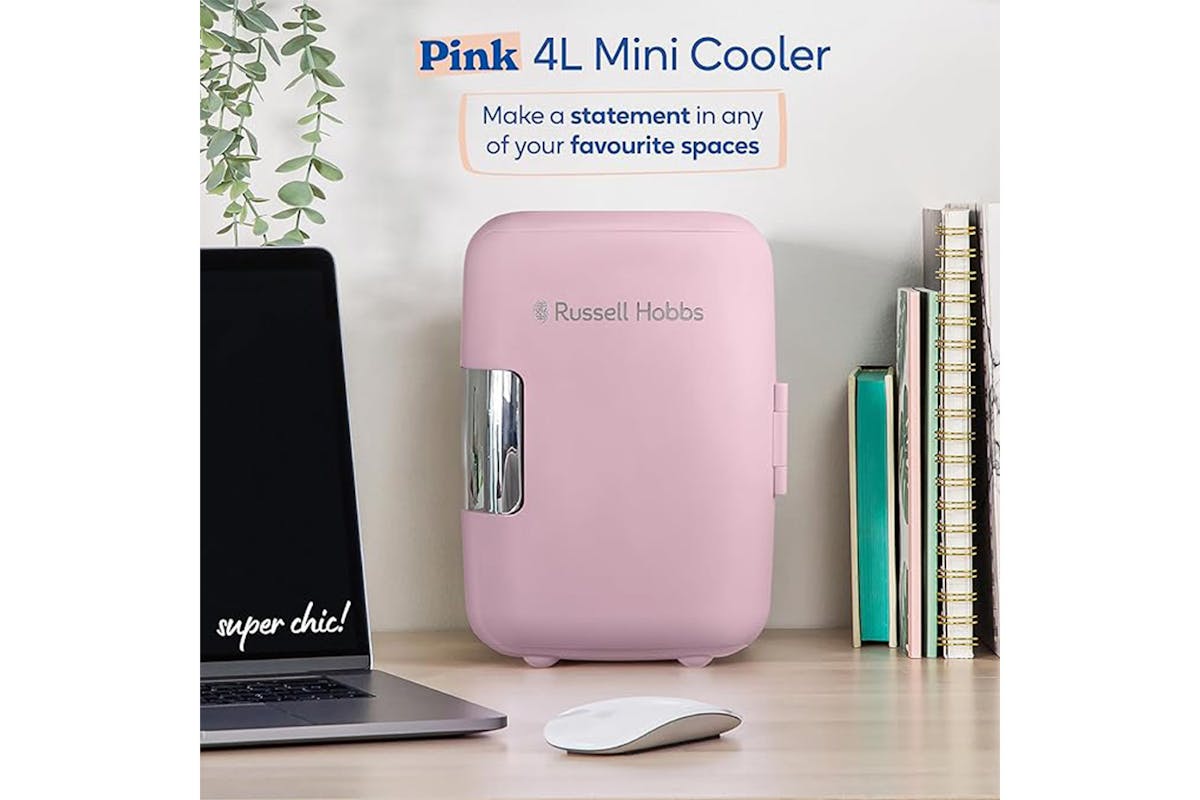 Russell Hobbs Mini Beauty Cooler | Pink | RH4CLR1001P-2