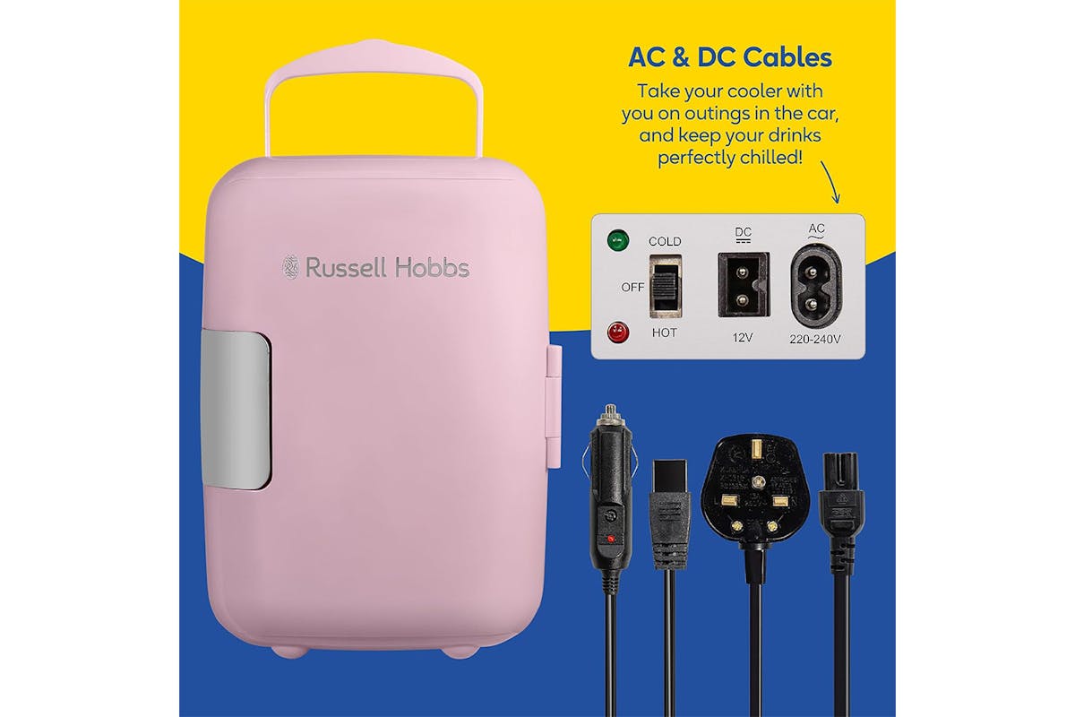 Russell Hobbs Mini Beauty Cooler | Pink | RH4CLR1001P-8
