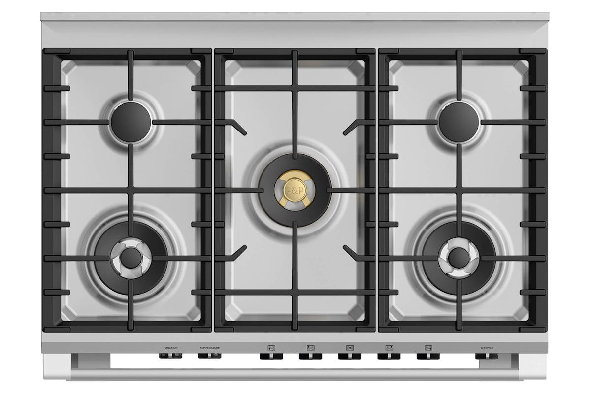 Fisher & Paykel 90cm Dual Fuel Range Cooker | OR90SCG6B1 | Black-3
