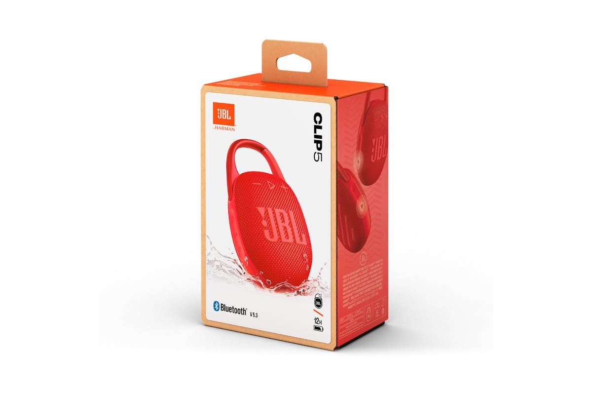 JBL Clip 5 Portable Bluetooth Speaker | Red-29