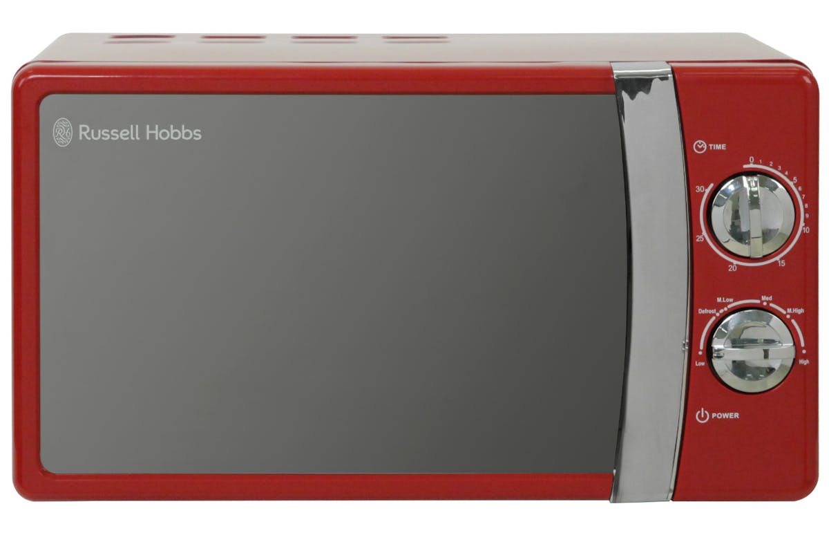 Russell Hobbs 17L 700W Freestanding Solo Microwave | RHMM701R | Red