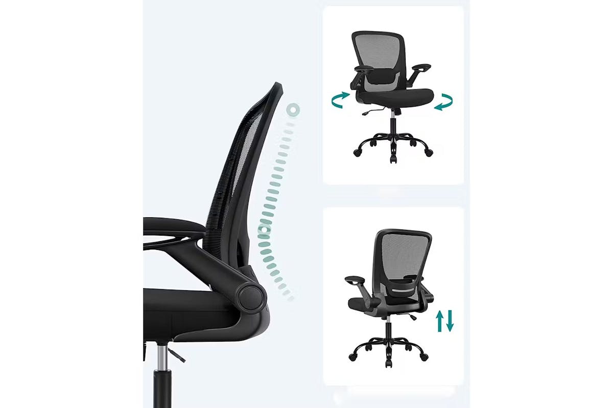 Songmics Ergonomic Office Chair | Black [Ex-Display - DC250587-000165]-4